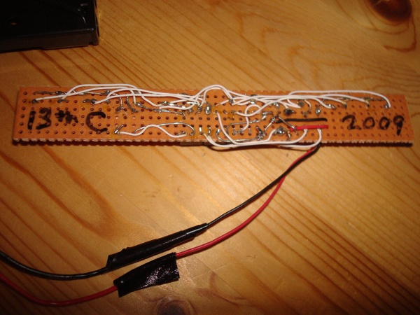 cylon eye wire-wrap circuit, back